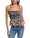 Jacquie The Label Cassidy Blouse In Beige