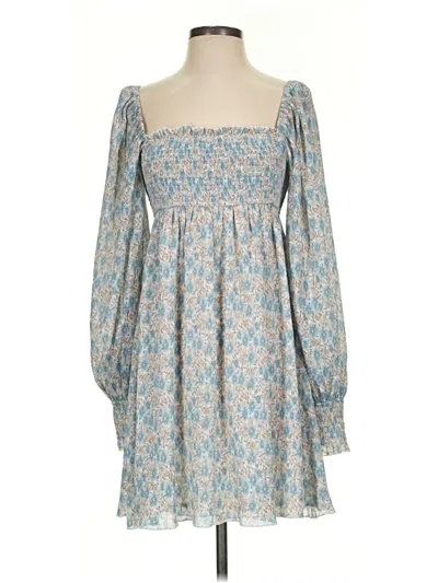 Pre-owned Jacquie The Label Casual Dress In Blue