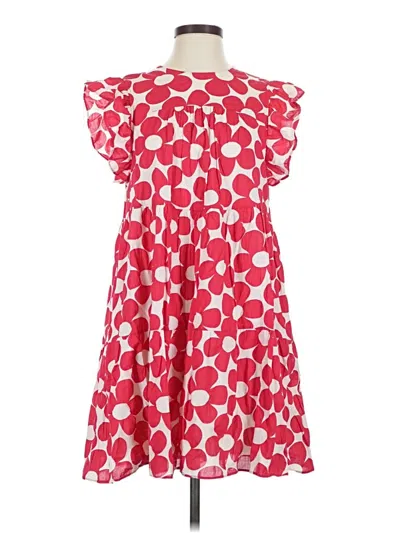 Pre-owned Jacquie The Label Casual Dress In Red