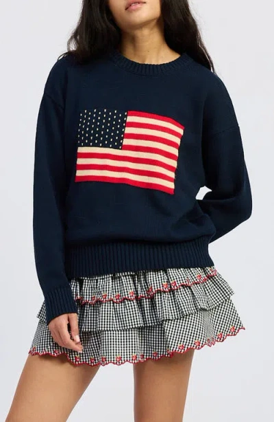 Jacquie The Label Coco Sweater In Blue