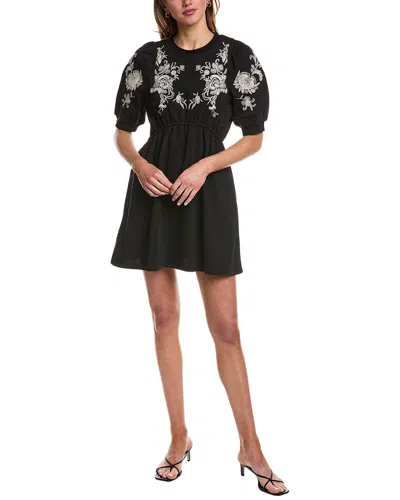 Jacquie The Label Danielle Mini Dress In Black