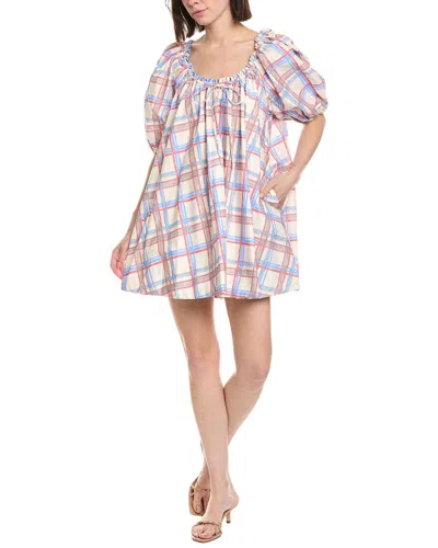 Jacquie The Label Emma Mini Dress In Multi