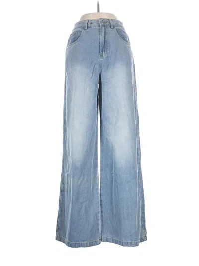 Pre-owned Jacquie The Label Jeans In Blue
