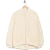 Jacquie The Label Lira Bomber Jacket In White