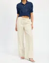 Jacquie The Label Miley Knit Top In Navy