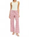 Jacquie The Label Sydney Gingham Pants In Red