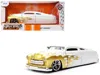 Jada 1951 Mercury Coupe White With Gold Flames "bigtime Muscle" Series 1/24 Diecast Model Car By  In White