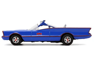 Jada 1966 Batmobile Blue "batman" (1966-1968) Classic Tv Series "hollywood Rides" Series 1/32 Diecast Mod