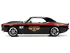 Jada 1967 Chevrolet Camaro "mickey Thompson" Black With Red And Yellow Stripes "bigtime Muscle" Series 1/