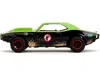 Jada 1967 Chevrolet Camaro "teenage Mutant Ninja Turtles" Black And Green (dirty) "hollywood Rides" Serie
