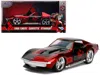 Jada 1969 Chevrolet Corvette Stingray "harley Quinn" "dc Comics" "hollywood Rides" Series 1/32 Diecast Mo