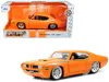 Jada 1969 Pontiac Gto Judge Pro Stock Orange 1/24 Diecast Car Model By