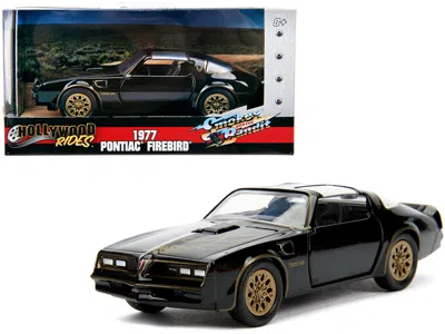 Jada 1977 Pontiac Firebird Black "smokey And The Bandit" (1977) Movie "hollywood Rides" Series 1/32 Dieca In Multi