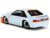 Jada 1989 Ford Mustang Gt "gulf Oil" Light Blue With Orange Stripe "bigtime Muscle" Series 1/24 Diecast M