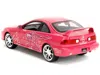 Jada 1995 Honda Integra Type R Pink With Graphics "fast & Furious Remix" Series 1/24 Diecast Model Car By