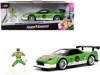 Jada 2002 Honda Nsx Type-r Japan Spec Rhd (right Hand Drive) And Green Ranger Diecast Figurine "power Ran