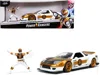 Jada 2002 Honda Nsx Type-r Japan Spec Rhd (right Hand Drive) And White Ranger Diecast Figurine "power Ran