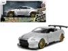 Jada 2009 Nissan Gt-r (r35) Ben Sopra Silver "i Love The 2000's" Series 1/24 Diecast Model Car By