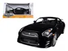 Jada 2009 Nissan Gt-r R35 Black 1/24 Diecast Car Model By
