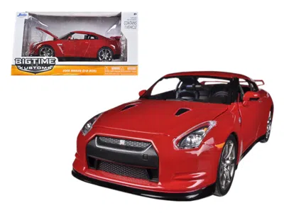 Jada 2009 Nissan Gt-r R35 Red 1/24 Diecast Car Model By