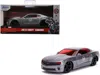 Jada 2010 Chevrolet Camaro Silver "war Machine" "avengers" "marvel" Series 1/32 Diecast Model Car By