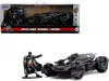 Jada 2017 Batmobile With Diecast Batman Figurine "justice League" (2017) Movie "dc Comics" "hollywood Rid