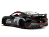 Jada 2024 Ford Mustang Dark Horse Black With White Top And "mustang Horse Graphics" "bigtime Muscle" Seri