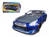 Jada Brian's 2009 Nissan Gtr R35 Blue "fast & Furious 7" Movie 1/24 Diecast Model Car By