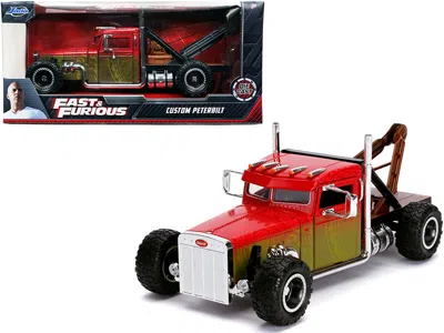 Jada Custom Peterbilt Tow Truck "fast & Furious" Series 1/24 Diecast Model By