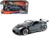 Jada D. K.'s Nissan 350z Gray And Black With Graphics "fast & Furious" Movie 1/24 Diecast Model Car By Ja