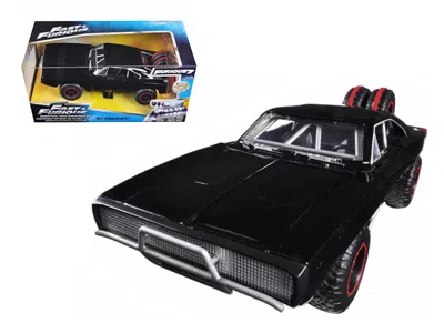 Jada Dom's 1970 Dodge Charger R/t Off Road Version "fast & Furious 7" Movie 1/24 Diecast Model Car By Jad