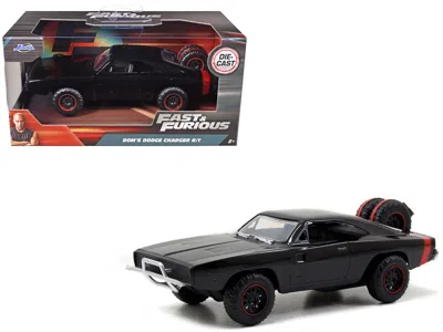 Jada Dom's 1970 Dodge Charger R/t Off Road Version "fast & Furious 7" Movie 1/32 Diecast Car Model By Jad In Black