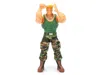 JADA GUILE 6" MOVEABLE FIGURE WITH ACCESSORIES AND ALTERNATE HEAD AND HANDS "ULTRA STREET FIGHTER II: THE