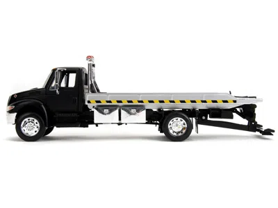 Jada International Durastar 4400 Flatbed Tow Truck Matt Black 1/24 Diecast Model Car By