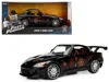 Jada Johnny's 2001 Honda S2000 Black With Graphics "fast & Furious" Movie 1/24 Diecast Model Car By