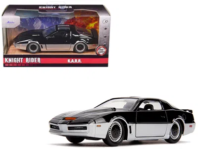 Jada K. A.r. R. Black And Silver "knight Rider" (1982) Tv Series "hollywood Rides" Series 1/32 Diecast Mo