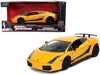 Jada Lamborghini Gallardo Superleggera Yellow With Black Stripes "fast & Furious" Movie 1/24 Diecast Mode