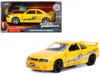 Jada Leon's Nissan Skyline Gt-r (bcnr33) Yellow Metallic With Graphics "fast & Furious" Series 1/32 Dieca