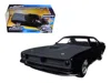 Jada Letty's Plymouth Barracuda Matt Black "fast & Furious 7" Movie 1/24 Diecast Model Car By