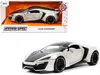 Jada Lykan Hypersport Gray And Black "hyper-spec" Series 1/24 Diecast Model Car By