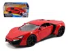 Jada Lykan Hypersport Red "fast & Furious 7" (2015) Movie 1/24 Diecast Model Car By