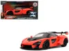Jada Mclaren Senna Red And Black "fast X" (2023) Movie "fast & Furious" Series 1/32 Diecast Model Car By  In Red