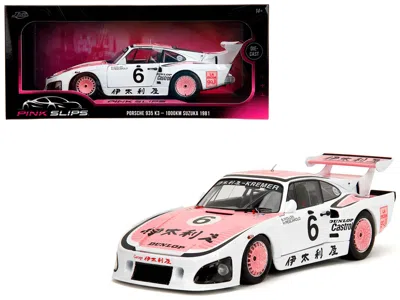 Jada Porsche 935 K3 #6 Bob Wollek - Henri Pescarolo Winner "suzuka 1000km" (1981) "pink Slips" Series 1/1 In Multi