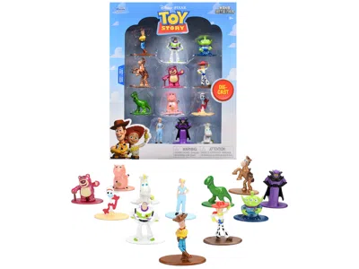 Jada Set Of 12 Diecast Figures "toy Story" Movie Franchise "nano Metalfigs" Series Diecast Models By