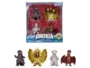 Jada Set Of 4 Diecast Figures "godzilla" Franchise "metalfigs" Series By  In Multi