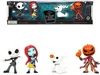 Jada Set Of 4 Diecast Figurines (2.5") Tim Burton's "the Nightmare Before Christmas" "metalfigs" Series B