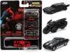 Jada The Batman (2022) Movie 3 Piece Set "dc Comics" "nano Hollywood Rides" Series Diecast Model Cars By