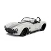 Jada Toys 1 Isto 24 1965 Shelby Cobra 427 S-c Diecast Model Car, Grey