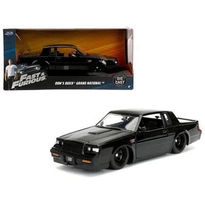Jada Toys 1 Isto 24 Doms Buick Grand National Fast & Furious Movie Diecast Model Car Black