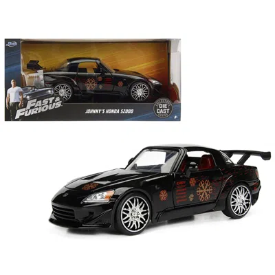 Jada Toys 1 Isto 24 Johnnys 2001 Honda S2000 Fast & Furious Movie Diecast Model Car Black